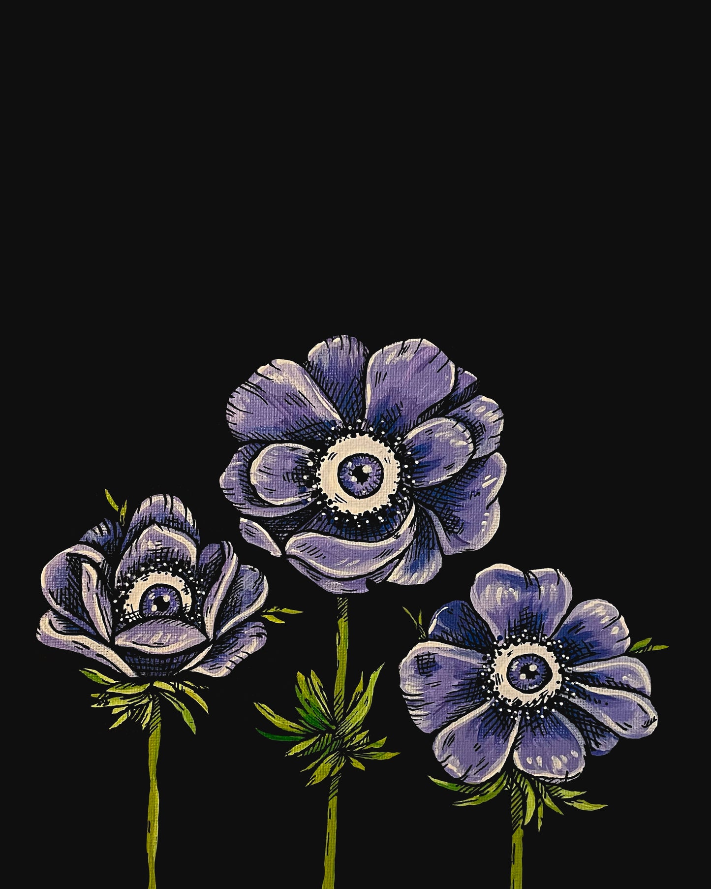 Anemone Print
