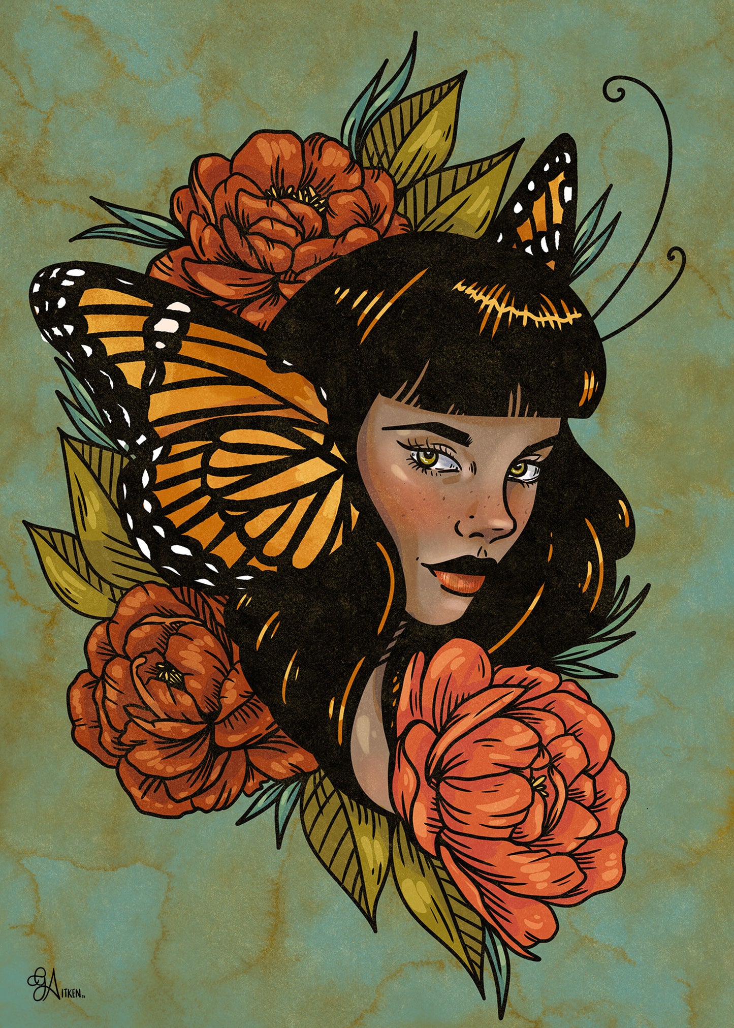 Monarch Print