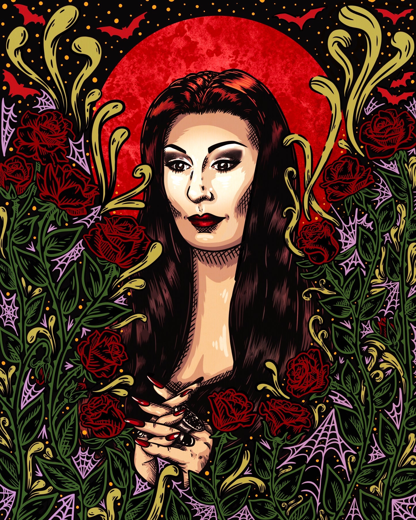 Morticia Print