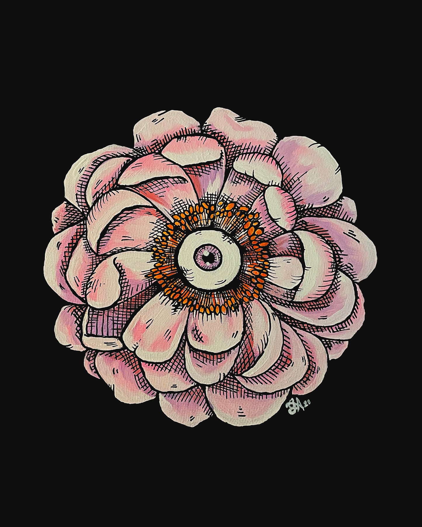 Peony Print