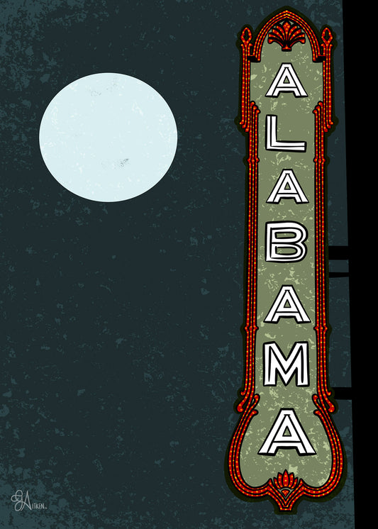 Alabama Theater Print