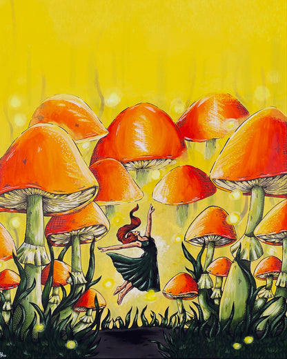 Ascending 8x10 art print by Gloria Aitken
