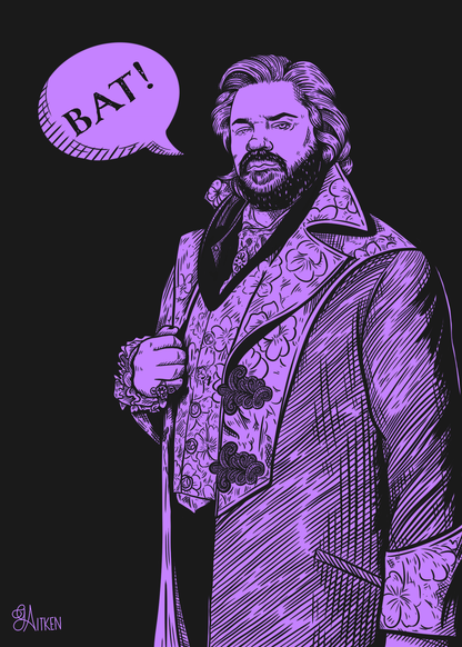 BAT! — 5x7 art print