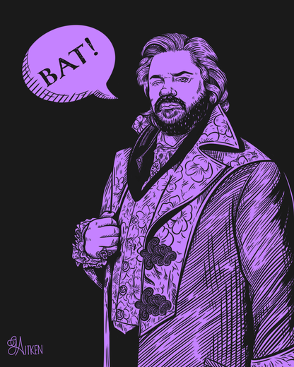 BAT! — 8x10 art print