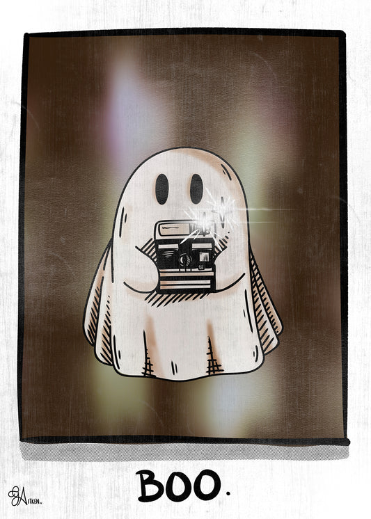 Boo. Print