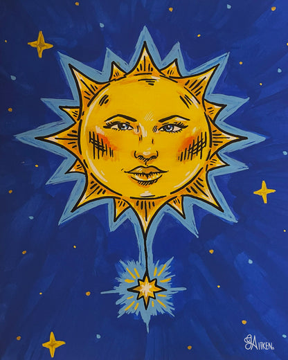 Celestial Sun Print