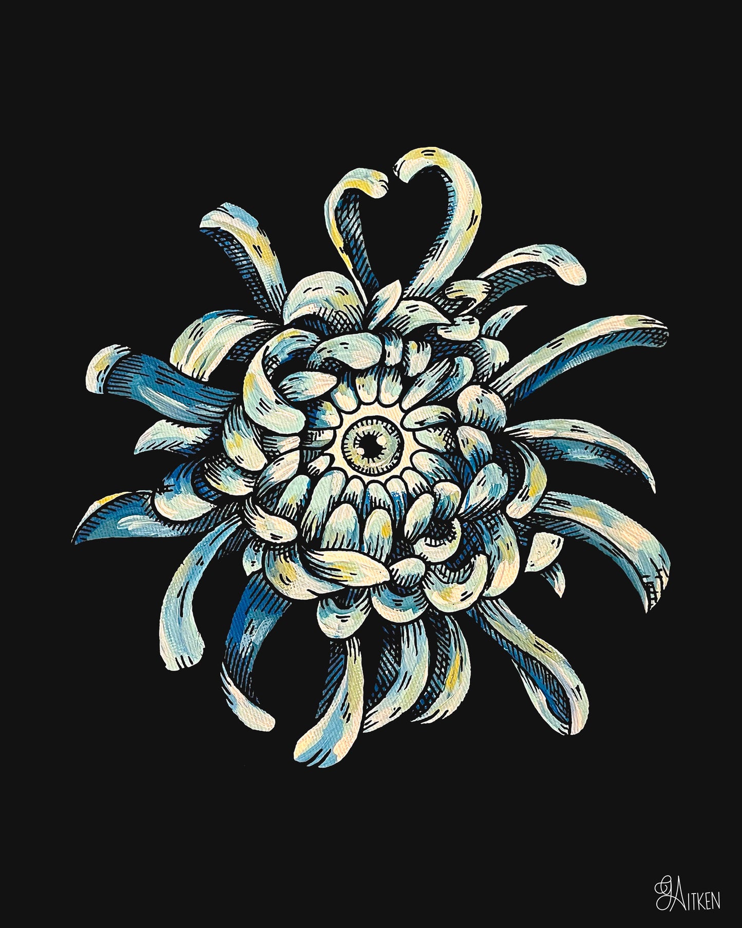 Chrysanthemum Print