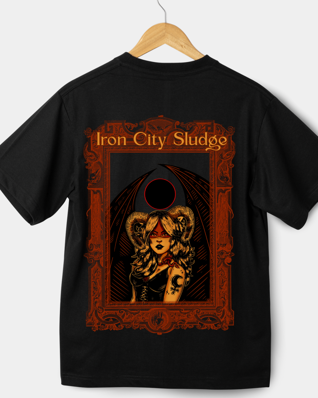 Iron City Sludge Shirt designed by Gloria Aitken Art