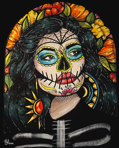 Dia De Los Muertos Print