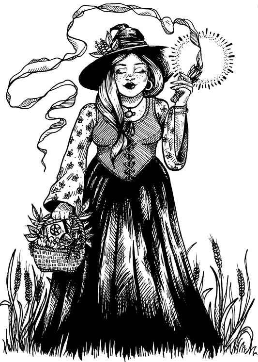 Hedgewitch — 5x7 print