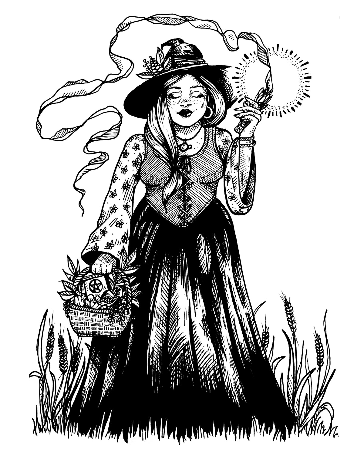 Hedgewitch — 8x10 print