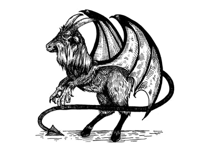Jersey Devil — upright 5x7 landscape print