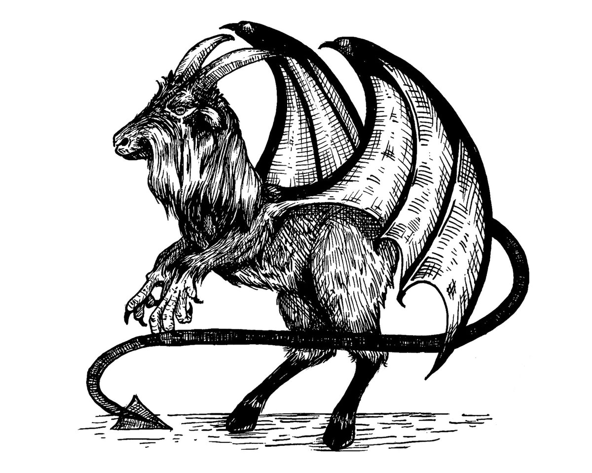 Jersey Devil — upright 8x10 landscape print