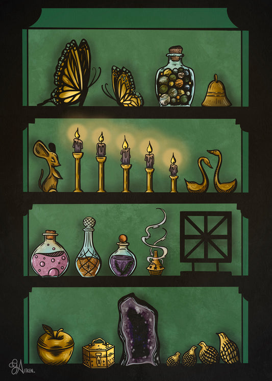 Kitchen Shelves — 5x7 print