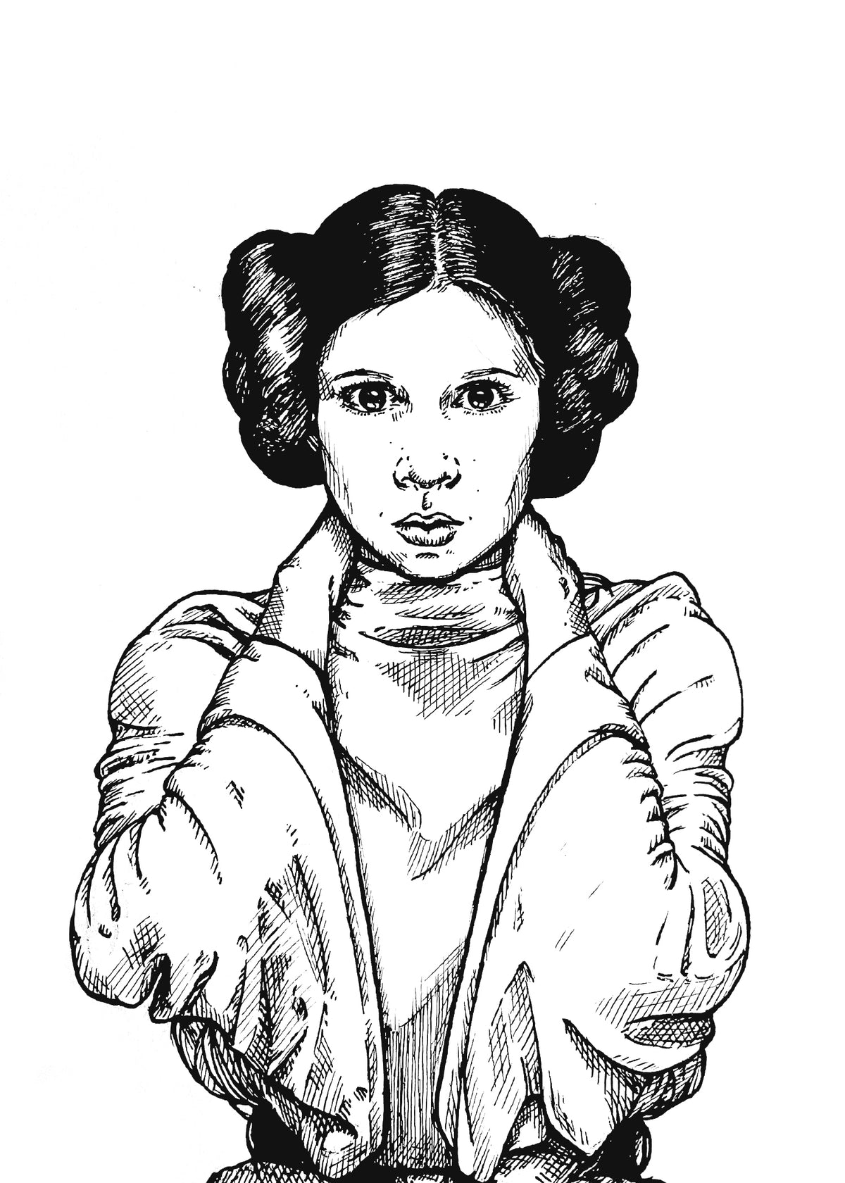 Leia — 5x7 art print