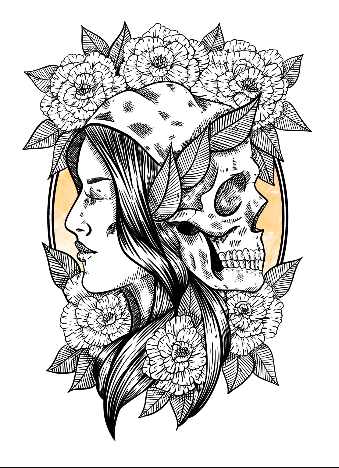 Looming — 5x7 art print