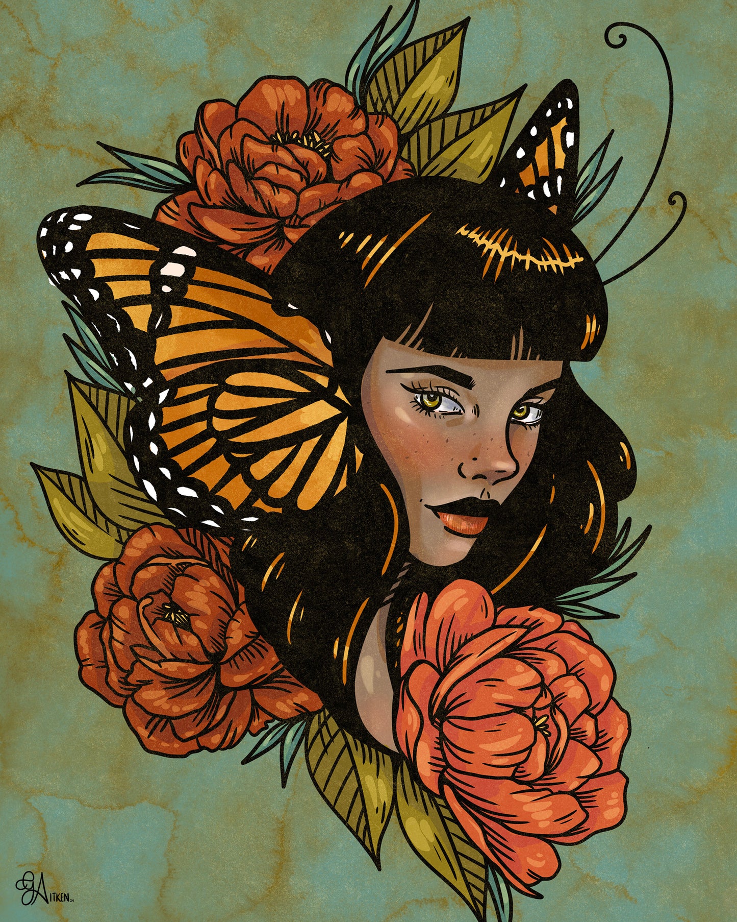 Monarch Print