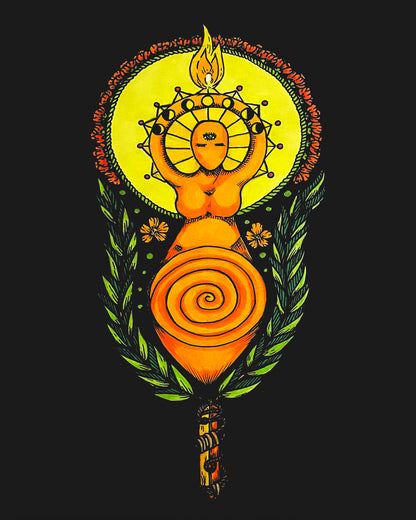 Mother Goddess — 8x10 art print