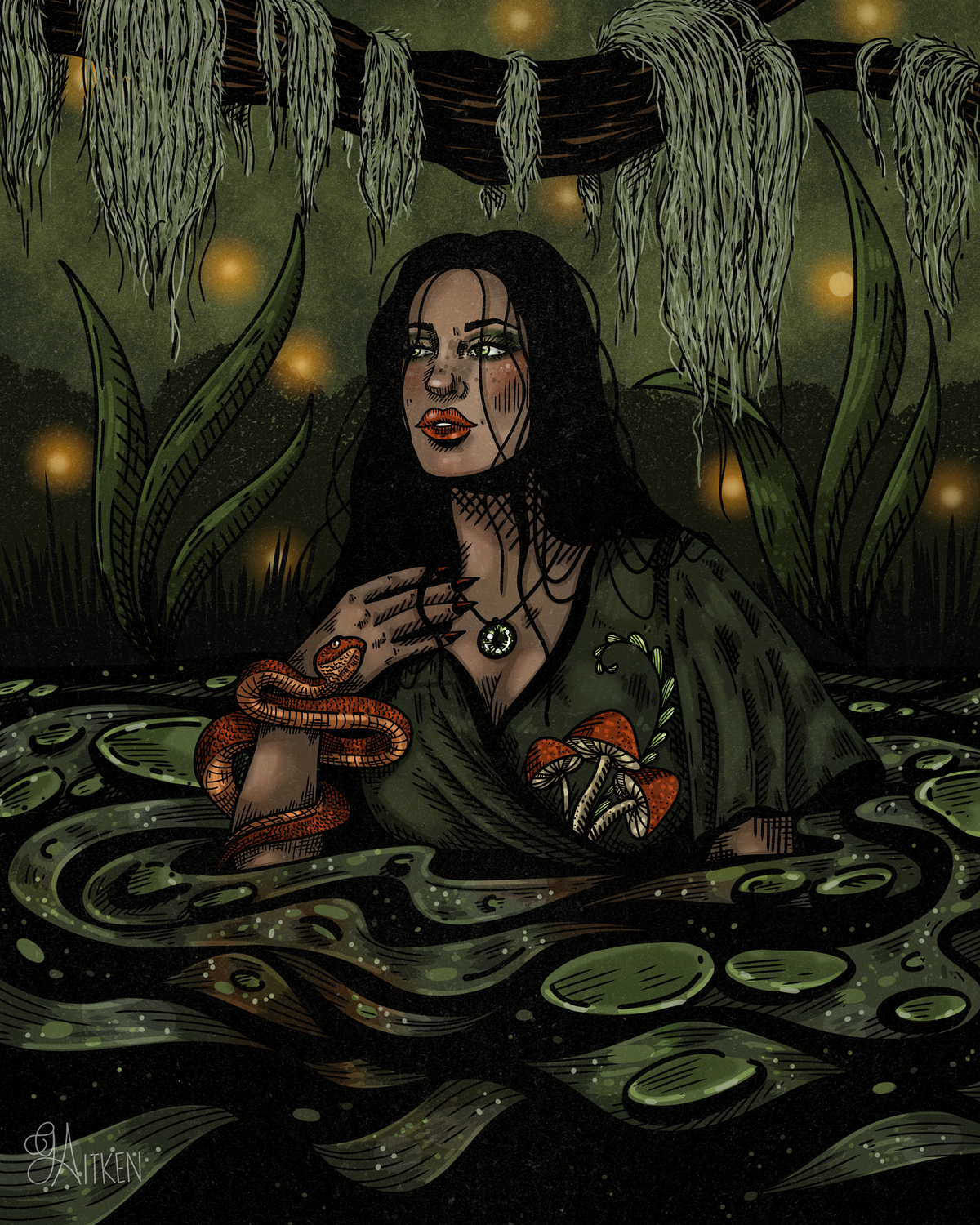 Murky — 8x10 art print