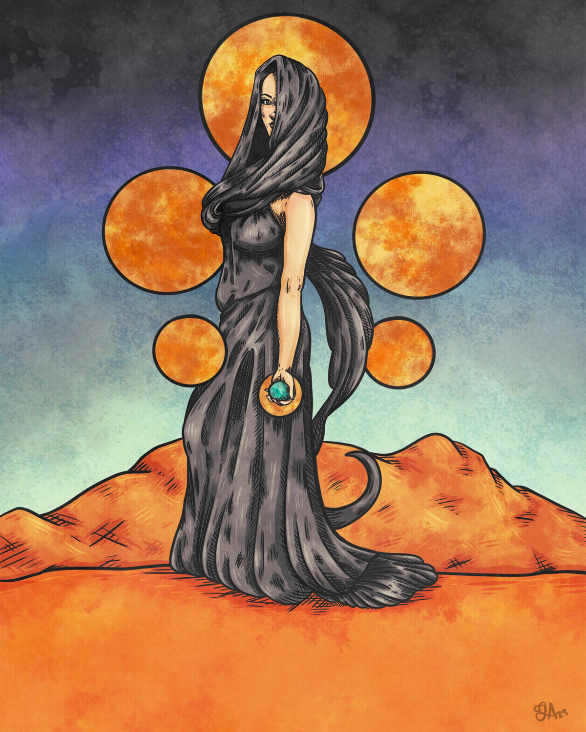 Nomad — 8x10 art print