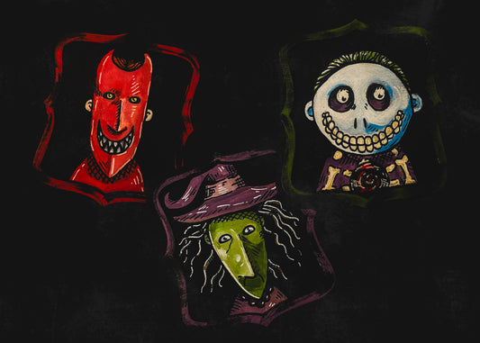 Oogie’s Boys — landscape 5x7 art print