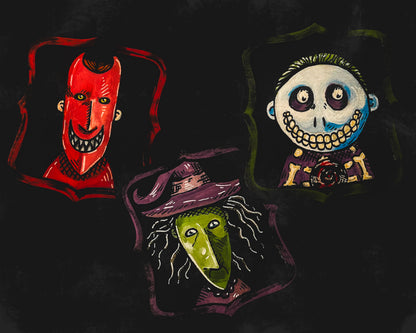 Oogie’s Boys — landscape 8x10 art print