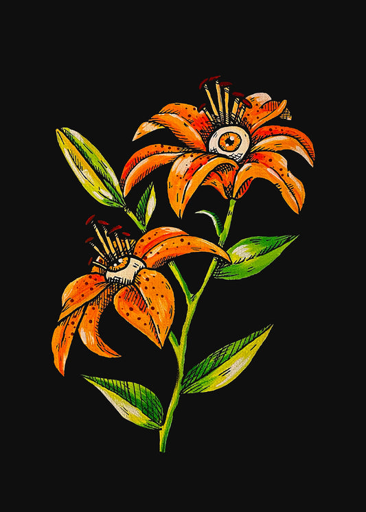 Tiger Lily Print