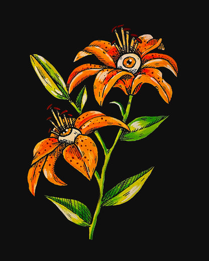 Tiger Lily Print