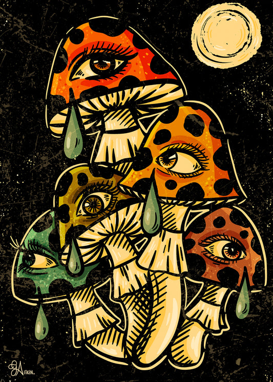Weeping Fungi Print